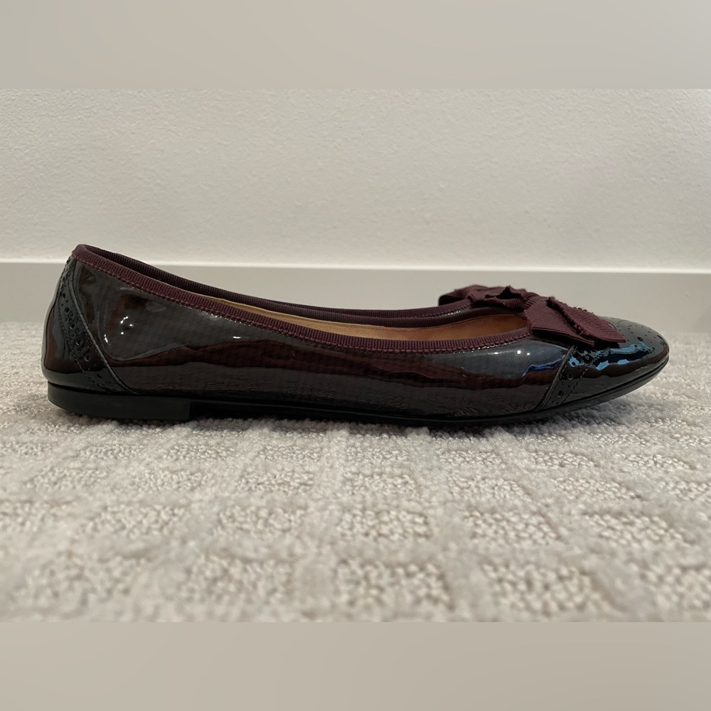 Salvatore Ferragamo Women Bow Shoes Flats Size 9.5